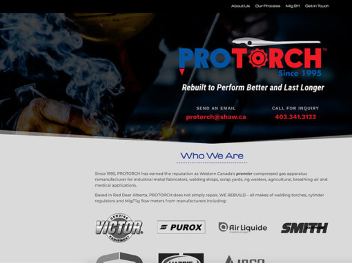 Protorch – Website Design