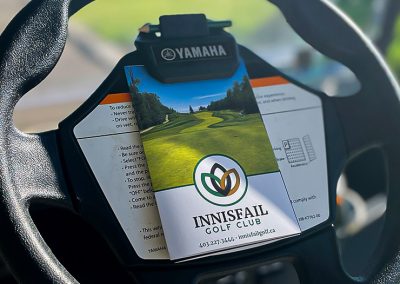 Scorecard Design | Innisfail Golf Club