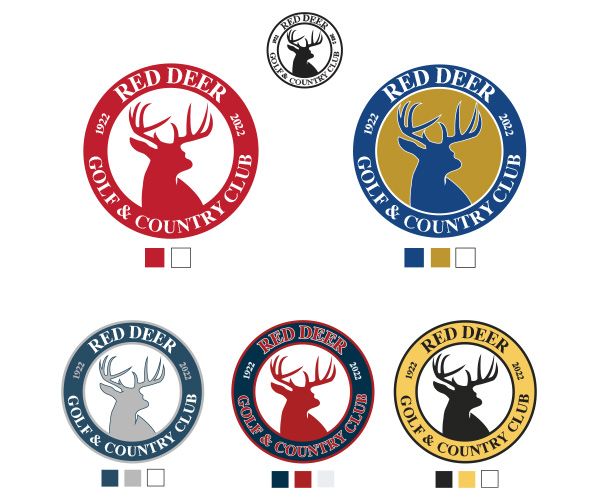 Logo Design - Red Deer Golf & Country Club - Arktos Graphics - Red Deer, Alberta