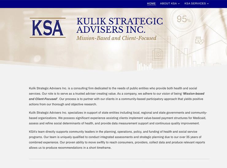 Web Design – Kulik Strategic