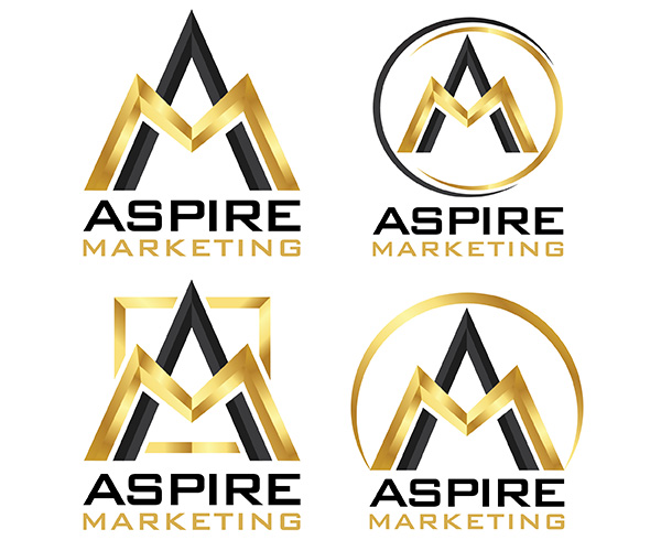 Logo Design - Aspire Marketing - Arktos Graphics - Red Deer, Alberta