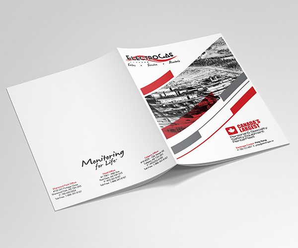 Electrogas - Corporate Profile Brochure Design - Graphic Design - Arktos Graphics