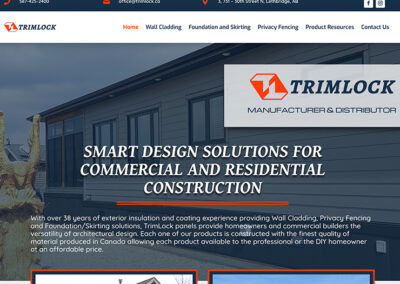 Website Design – TrimLock Ltd.