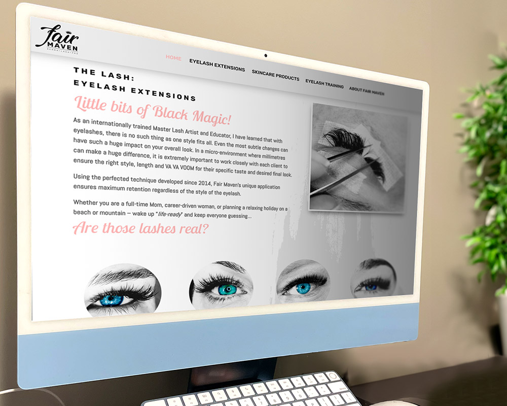 Web Design - Fair Maven - Arktos Graphics - Red Deer, Alberta