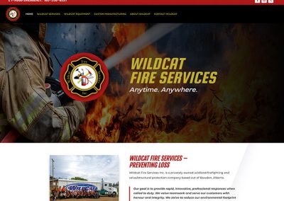 Web Design | Wildcat Fire Services