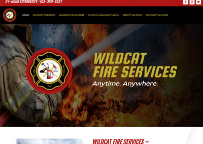 Web Design – Wildcat Fire Services