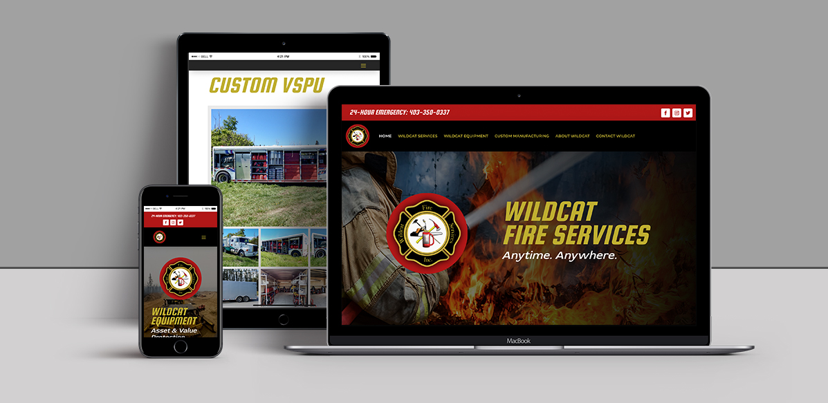 Wildcat Fire Services - Web Design