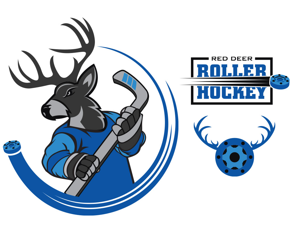 Logo Design - Red Deer Roller Hockey - Arktos Graphics - Red Deer, Alberta