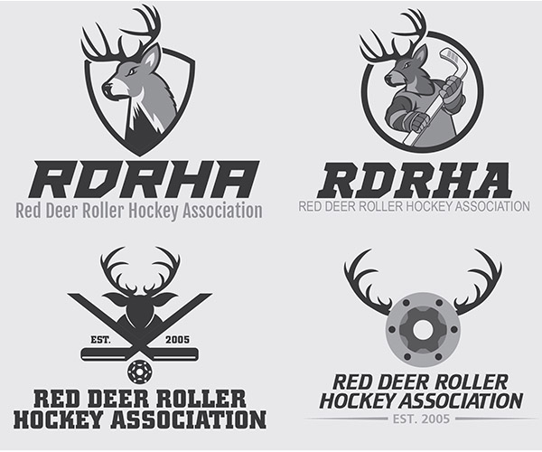 Logo Design - Red Deer Roller Hockey - Arktos Graphics - Red Deer, Alberta