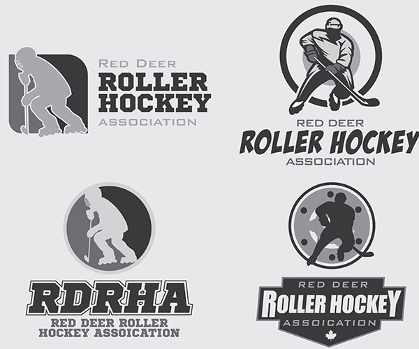 Logo Design - Red Deer Roller Hockey - Arktos Graphics - Red Deer, Alberta