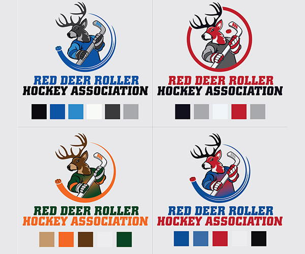 Logo Design - Red Deer Roller Hockey - Arktos Graphics - Red Deer, Alberta