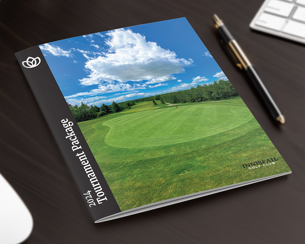 Graphic Design - Tournament Package Design - Innisfail Golf Club - Arktos Graphics