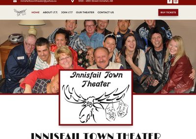 Web Design | Innisfail Town Theatre