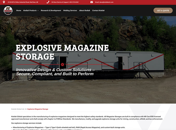 Website Design | Kodiak Global Ltd.