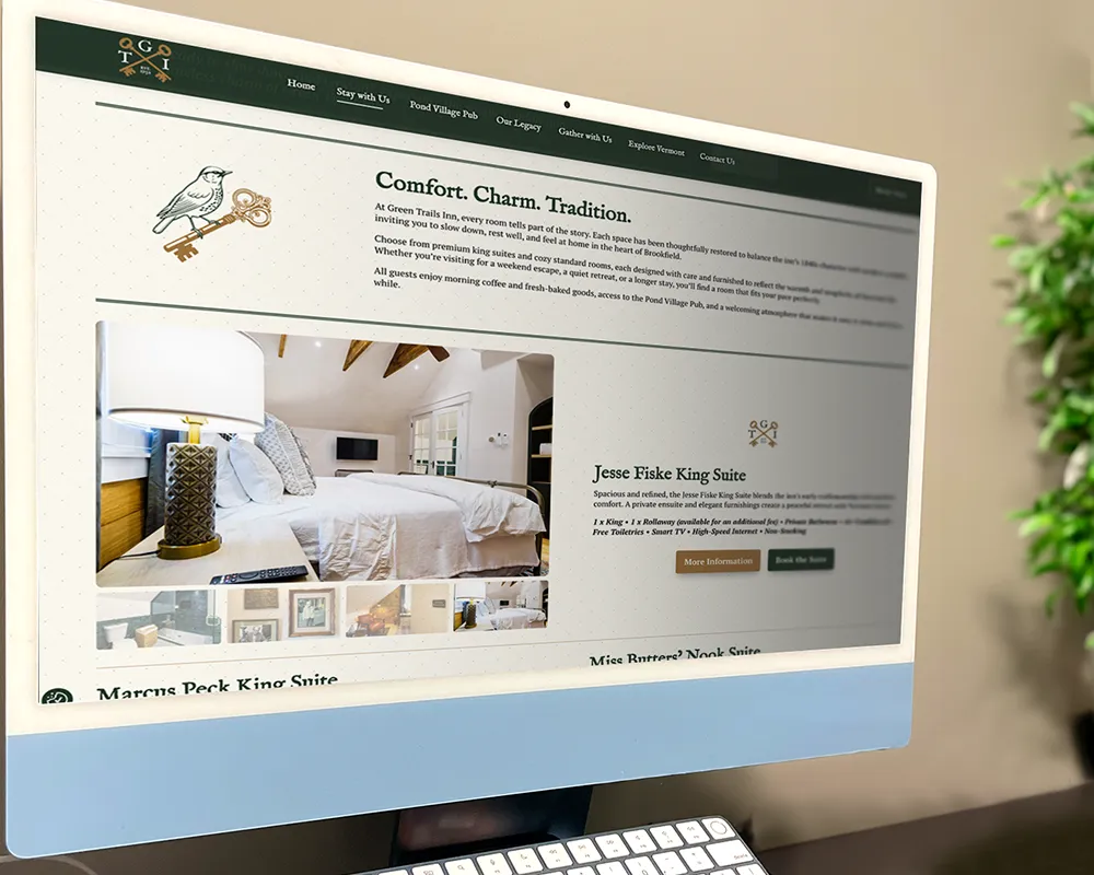 Web-Design-Green-Trails-Inn-Arktos-Desktop Web Design | Green Trails Inn - Arktos Graphics - Red Deer, Alberta