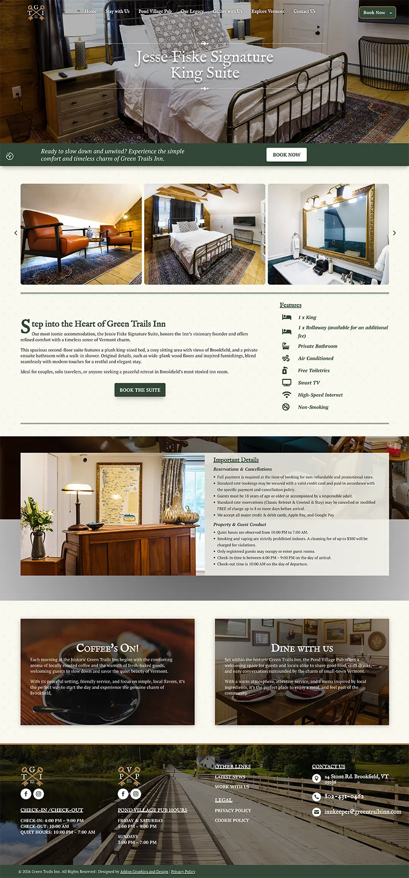 Web-Design-Green-Trails-Inn-Arktos-Pages-3 Web Design | Green Trails Inn - Arktos Graphics - Red Deer, Alberta