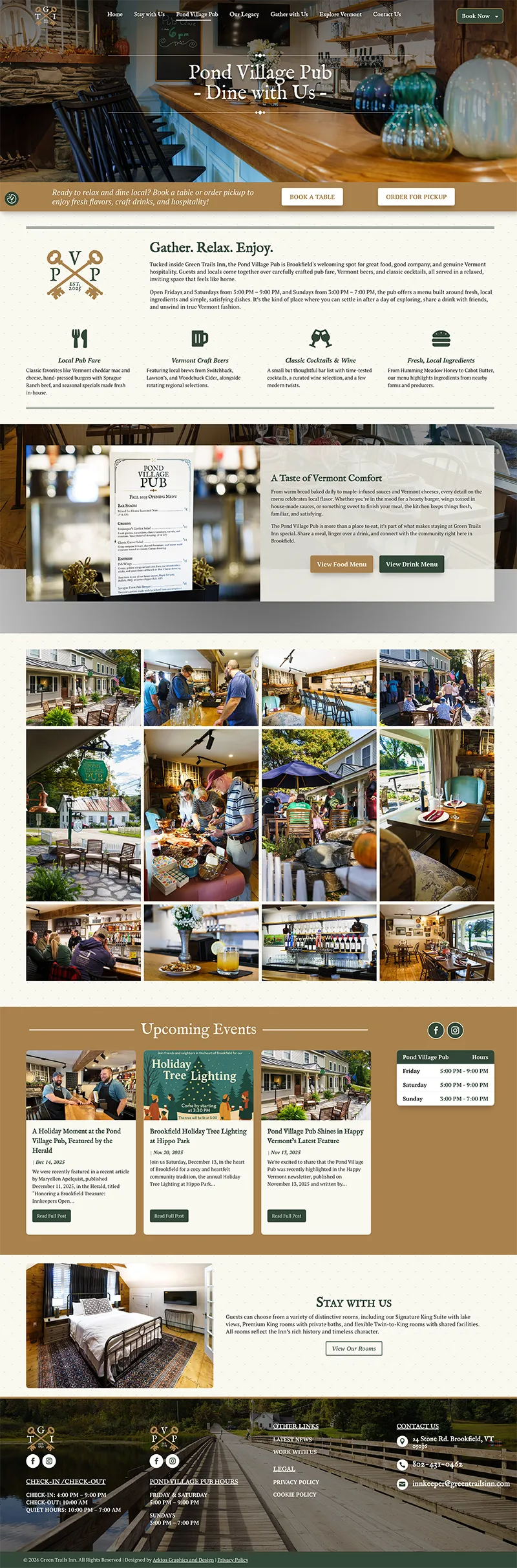 Web-Design-Green-Trails-Inn-Arktos-Pages-4 Web Design | Green Trails Inn - Arktos Graphics - Red Deer, Alberta