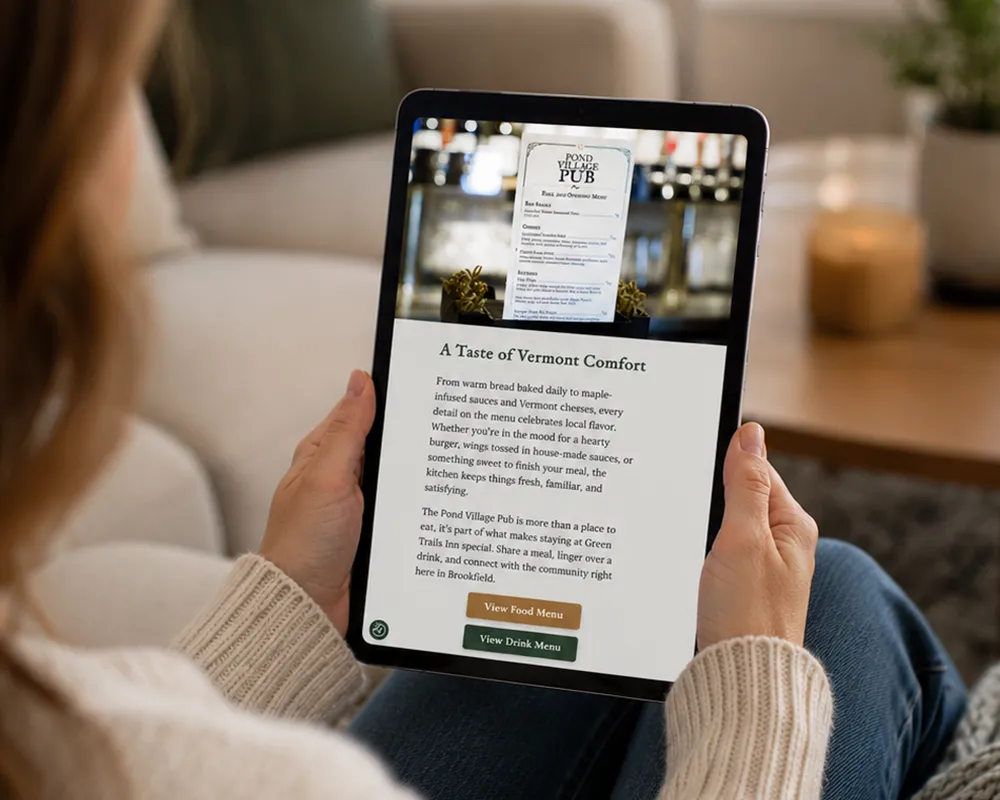 Web-Design-Green-Trails-Inn-Arktos-Tablet Web Design | Green Trails Inn - Arktos Graphics - Red Deer, Alberta