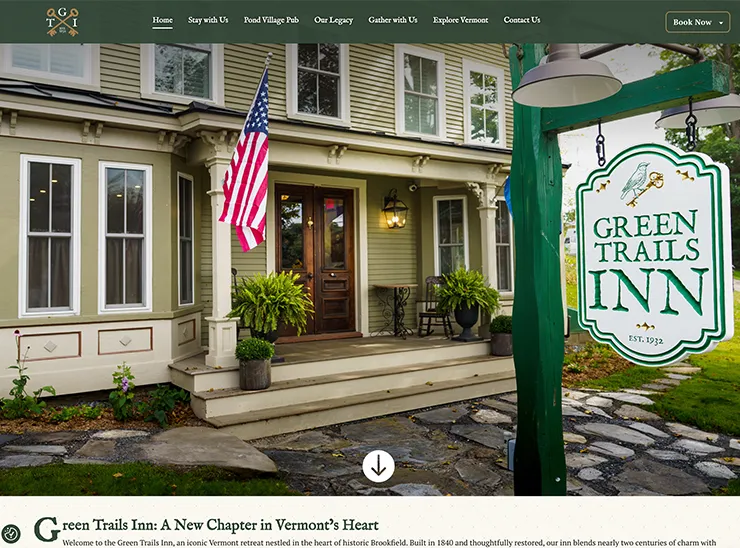 Web Design | Green Trails Inn